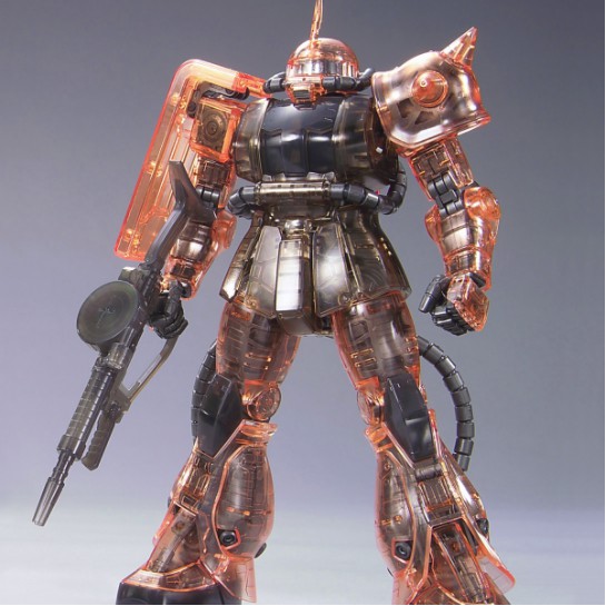 MG MS-06S Char's Zaku II Ver 2.0 Clear Ver. 1/100 薩克 GUNPLA