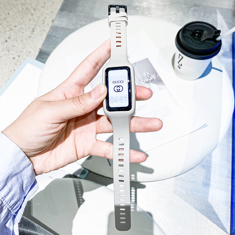 【爆款促銷】適用榮耀手環6錶帶華為手環6/6Pro腕帶六代矽膠一件式替換帶NFC版WX0506
