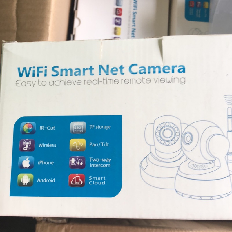 全新無拆封 wifi smart net camera v380 3個