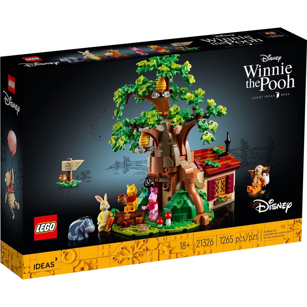 【群樂】盒組 LEGO 21326 Winnie the Pooh 小熊維尼 現貨不用等