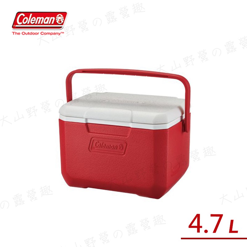 【大山野營-露營趣】Coleman CM-33010 Take 紅冰箱 保冰桶 手提冰桶 露營冰桶 行動冰箱