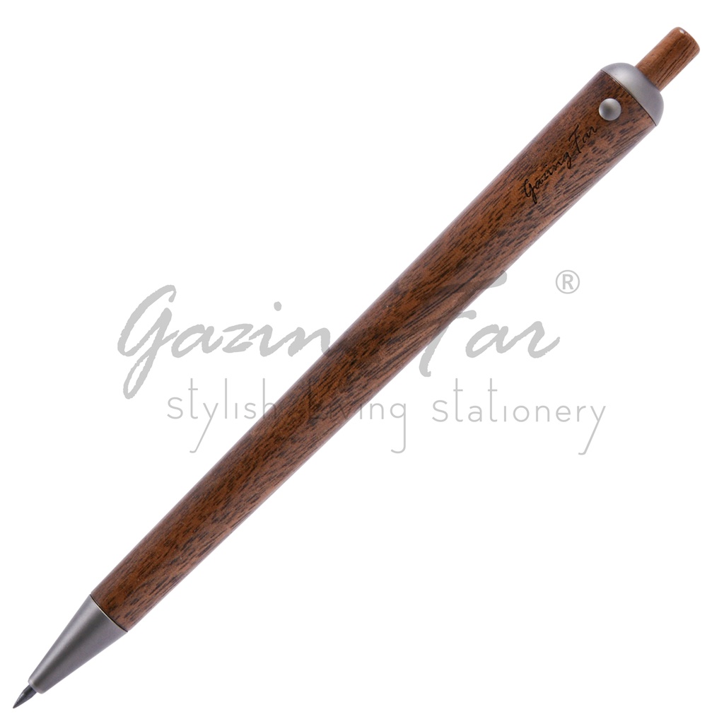 GazingFar® Sketch™ 胡桃木人體工學2.0mm自動鉛筆(工程筆)