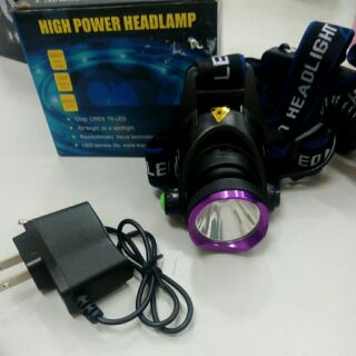 CREE T6 LED 10W 大光圈強亮 頭燈 五段式照射方向
