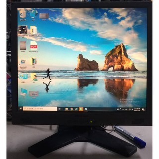 REALsync 訊緯19吋 4:3LCD專業液晶螢幕可垂直旋轉高低升降