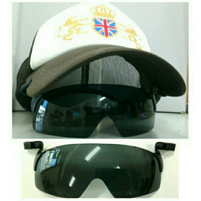 買二送一 帽子 帽鏡 夾帽眼鏡 鏡片 帽夾 偏光 蝦皮購物