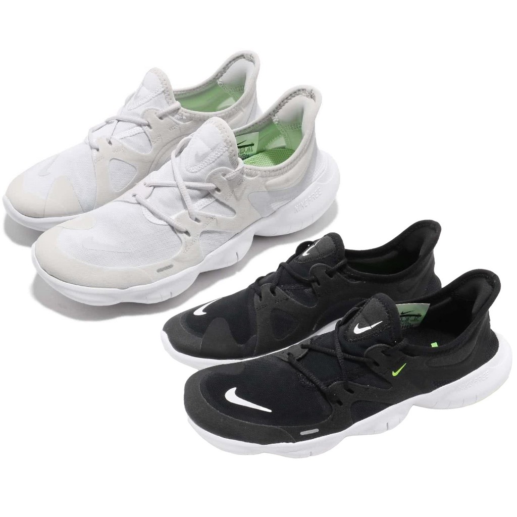 【Dr.Shoes 】AQ1316-002 003 Nike Free RN 5.0 女鞋 輕量 慢跑鞋 黑白 米白