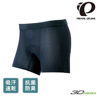 【單車森林】Pearl izumi 日本進口 吸汗速乾特厚襯墊女車內褲( W746MEGA-2) 黑