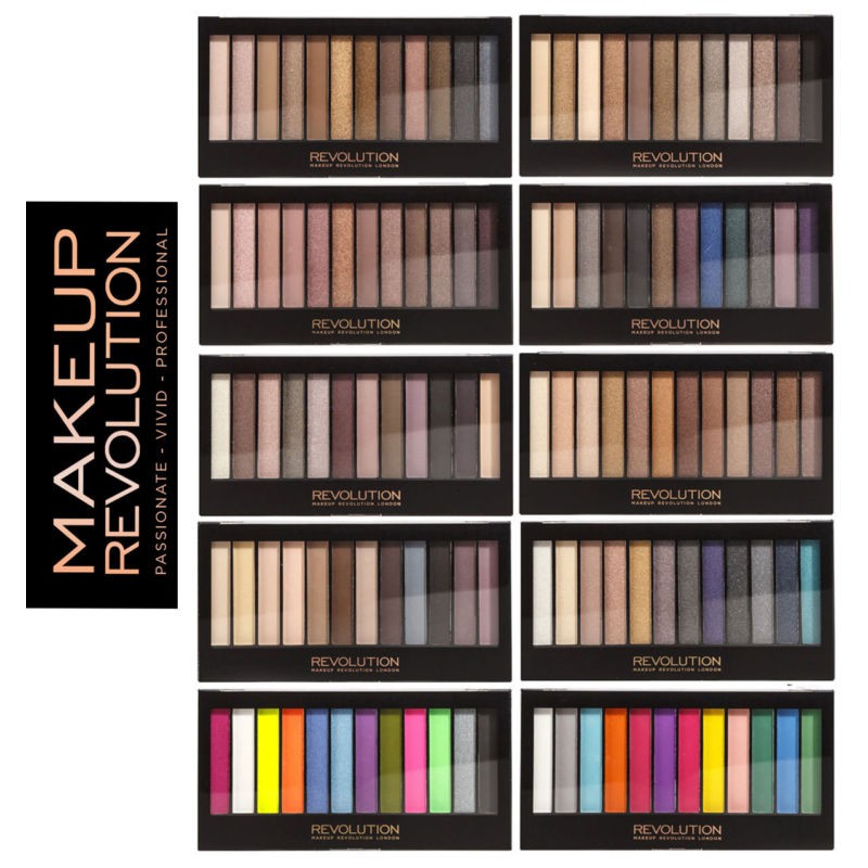 💃《紓困撿便宜》英國正品Makeup Revolution iconic / Mattes 12色 眼影 盤