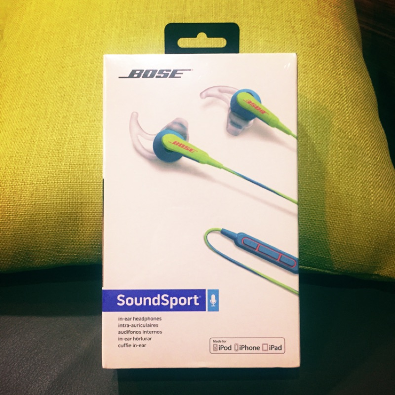 BOSE SoundSport 全新線控 耳道式耳機