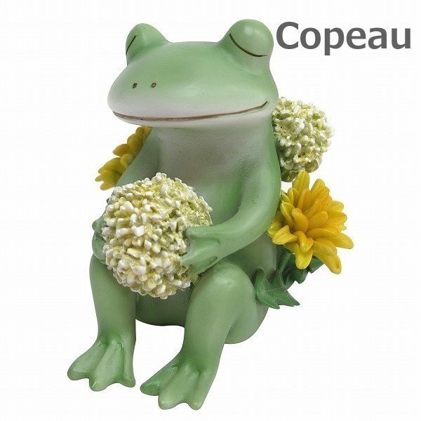 《齊洛瓦鄉村風雜貨》日本雜貨zakka 日本copeau 2020新款 青蛙小公仔擺飾 蒲公英造型蛙蛙