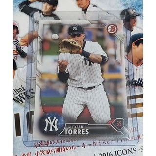 洋基隊 Gleyber Torres 新人卡 2016 Bowman 球員卡