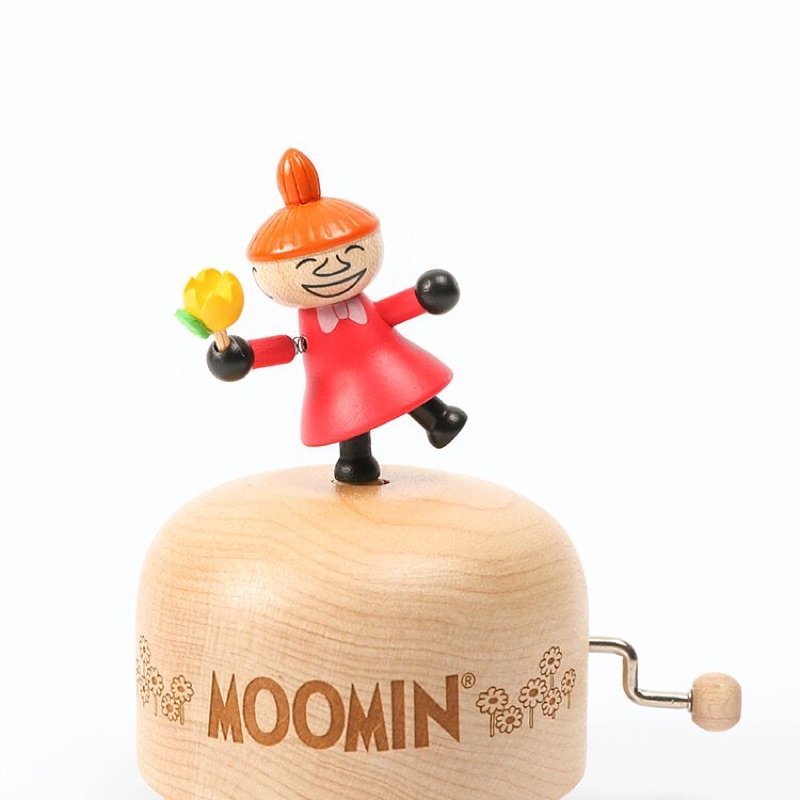 【Moomin】小不點 手搖上下動 音樂盒、音樂鈴 小美
