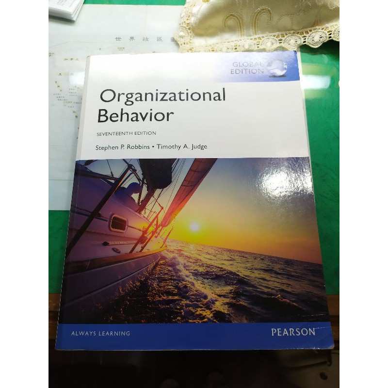 組織行為學 Organizational Behavior 17版 pearson 原文書 9781292146300