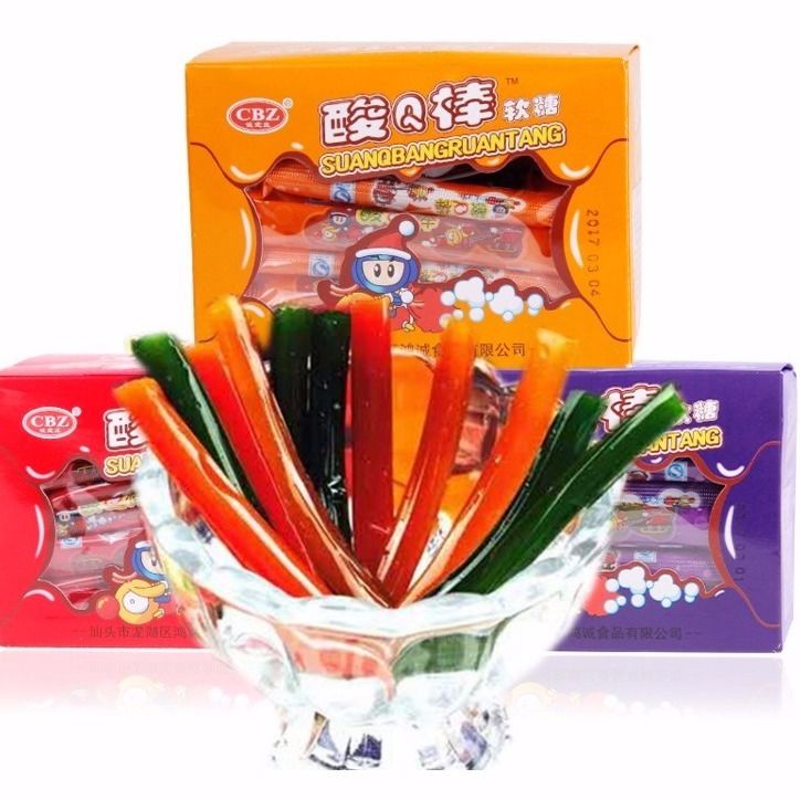 酸Q棒軟糖禮包喜粘牙糖小時候80后經典懷舊零食糖果拉絲糖牙簽糖 | 蝦皮購物
