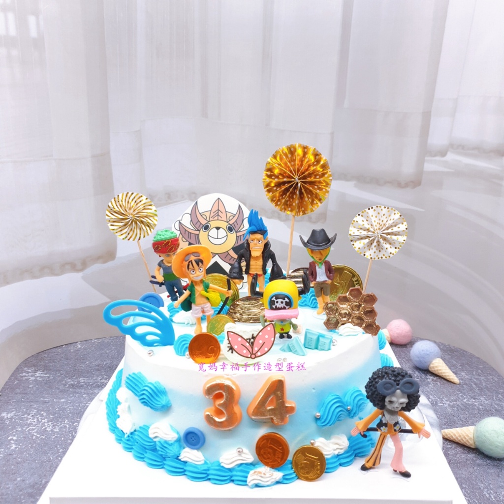 海贼王×Cake.jp推出联名山治原创生日蛋糕……
