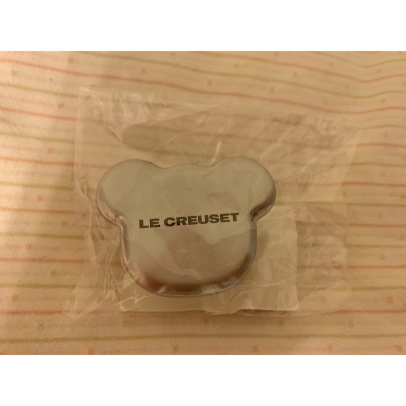 全新現貨 Le Creuset 小熊鋼頭 正版 很可愛喔！ LC