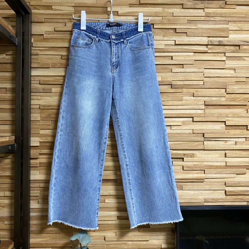 正韓貨【H:CONNECT】牛仔直筒寬褲26 牛仔褲👖