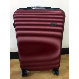 【全新】24吋 酒紅色 360度硬殼行李箱/旅行箱/登機箱 / ABS防刮防撞