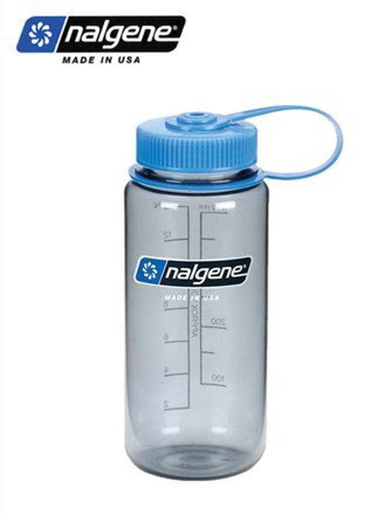 美國 Nalgene│500cc寬嘴水壼│煙霧灰│德晉 大營家購物網