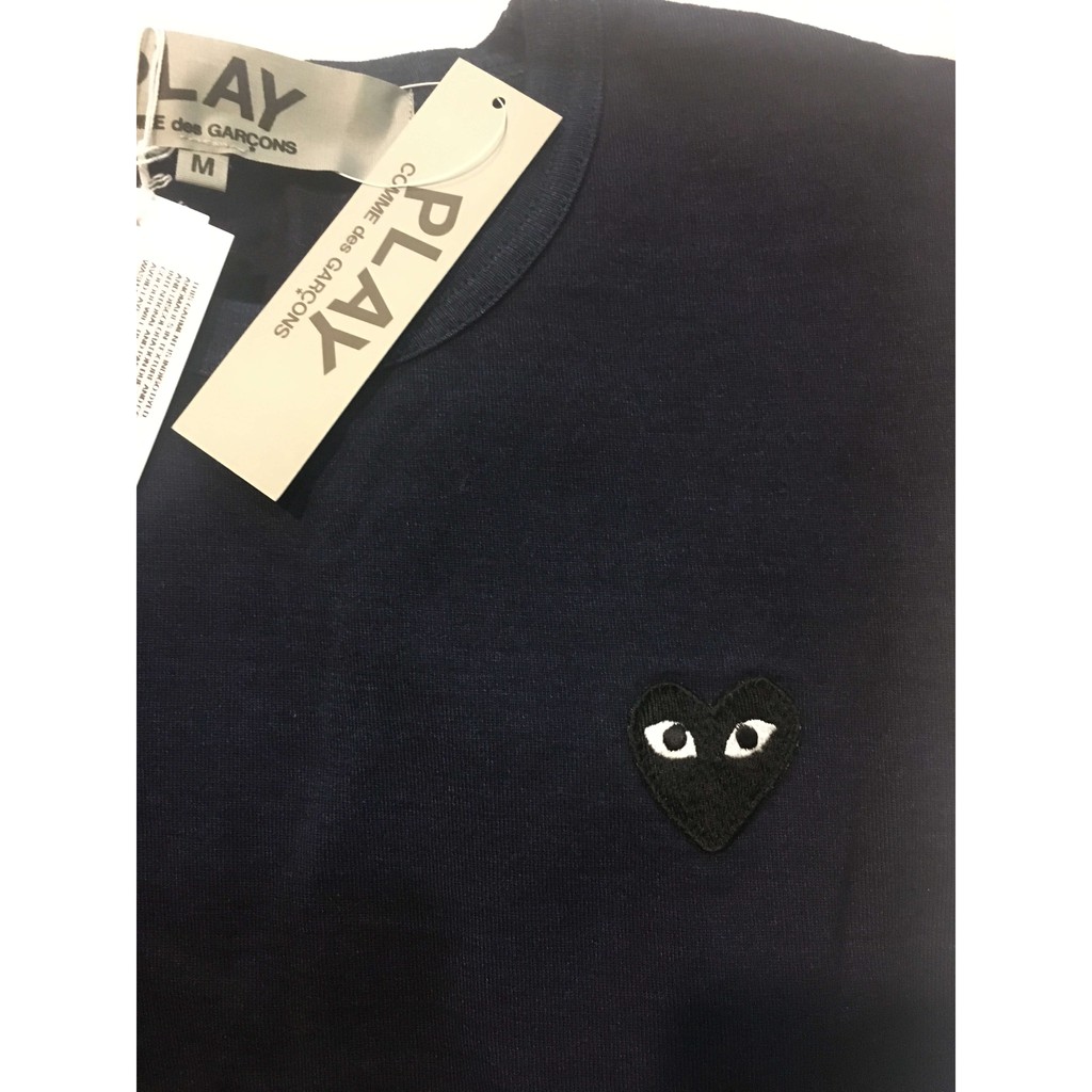 最新帶回comme Des Garcons 川久保玲日本青山店限定藍染cdg Play M號 蝦皮購物