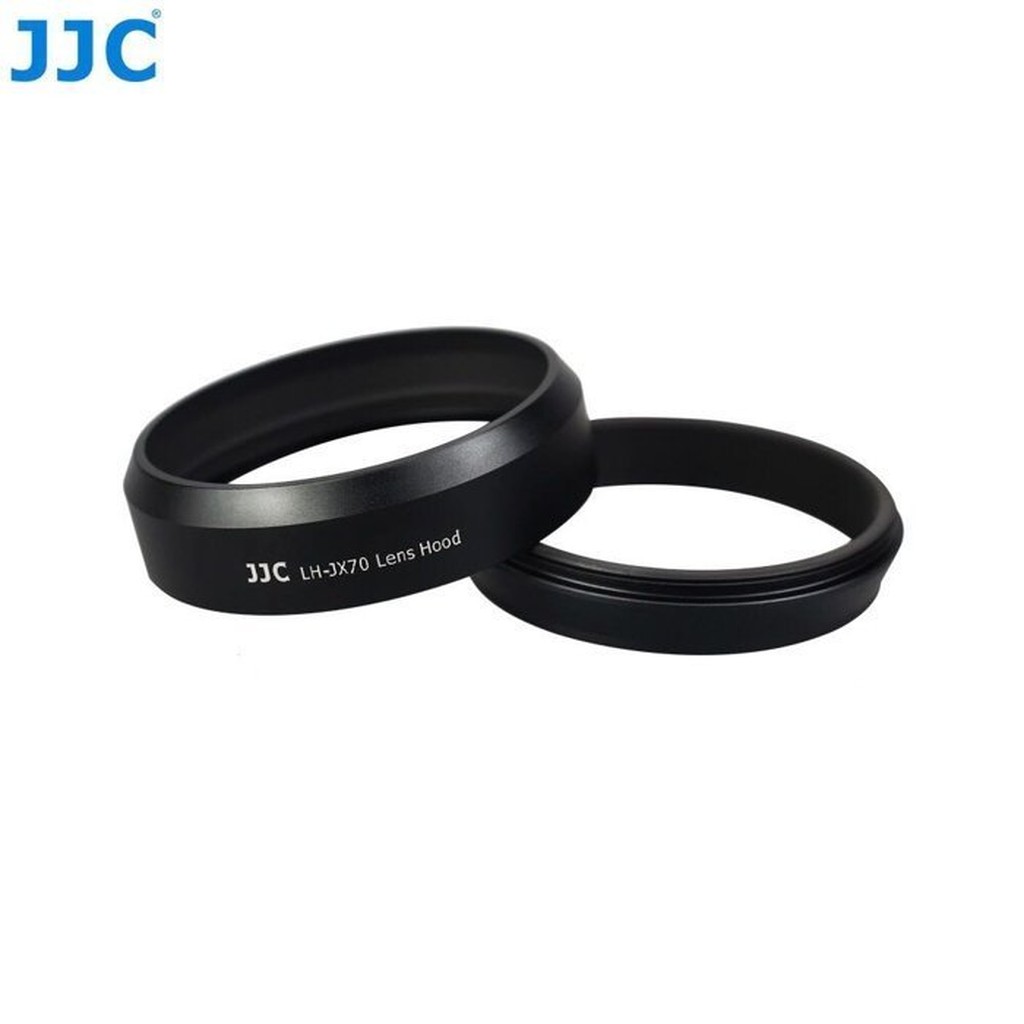JJC LH-X70 兩件式 金屬 遮光罩+轉接環 贈鏡頭蓋 Fuji X100 X100S X70 X-70專用