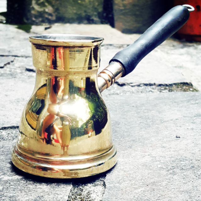 法國古董純銅土耳其咖啡壺 斟酒/奶壺 老銅器 歐洲古董