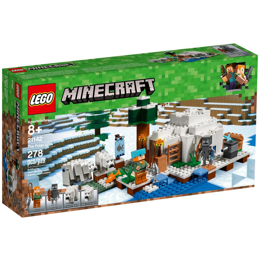 minecraft lego igloo