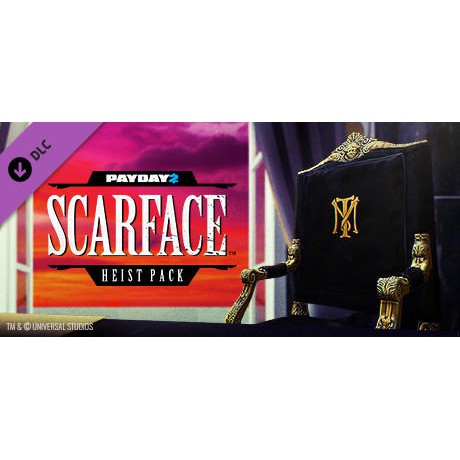 STEAM PAYDAY 2 : Scarface Heist DLC 劫薪日2 : 疤面煞星 搶案