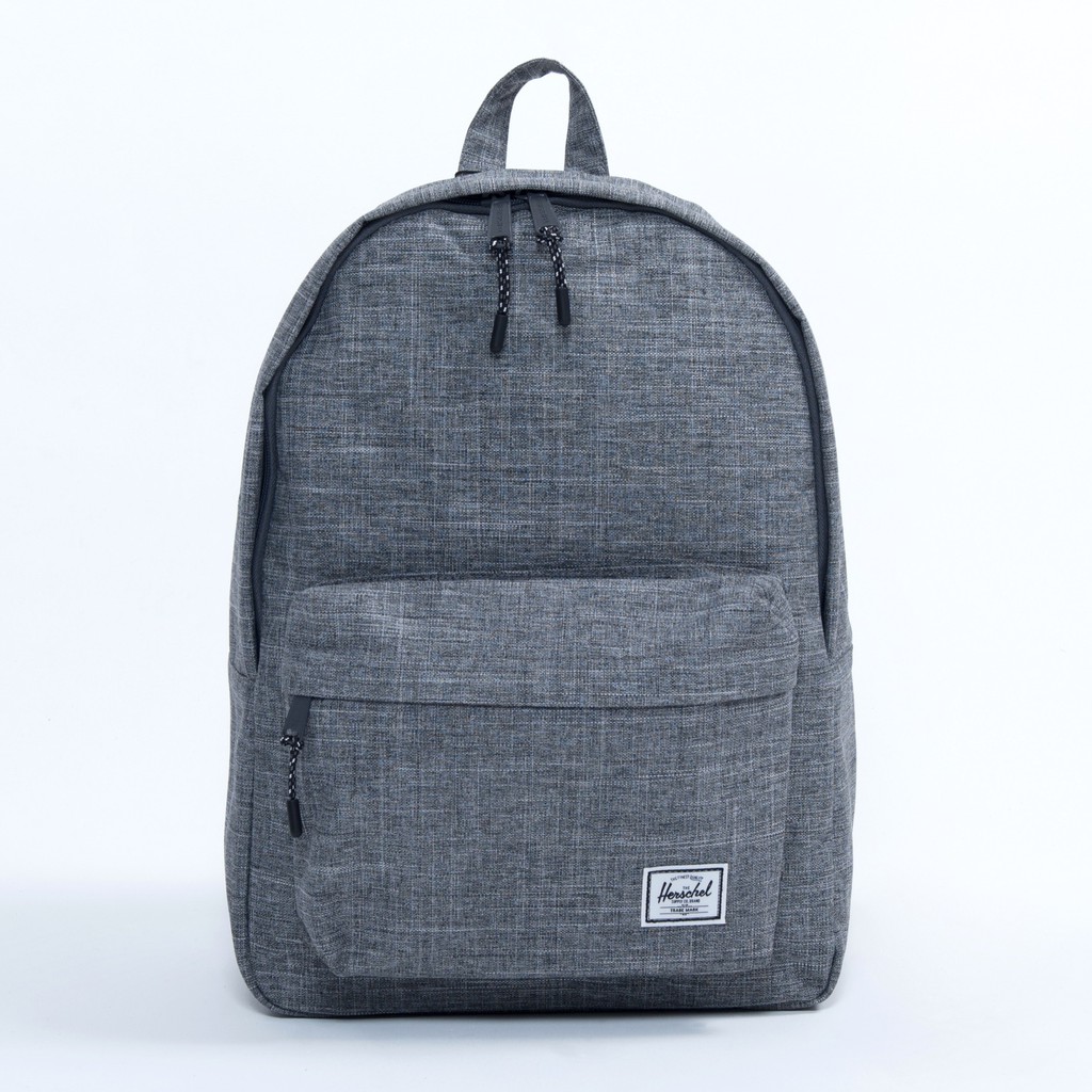 Herschel Classic 大型 Raven X 灰黑 帆布 防潑水 基本款 大學 書包 男生 後背包 背包 現貨