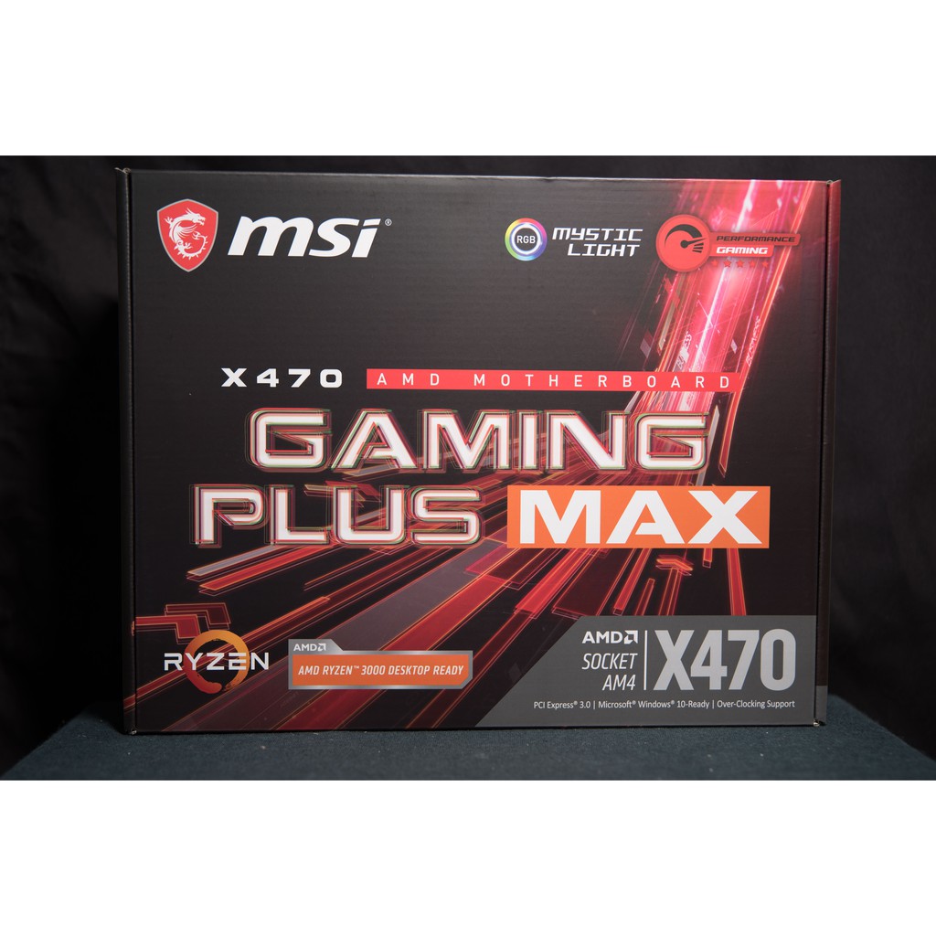 全新現貨 微星 MSI X470 GAMING PLUS MAX 主機板