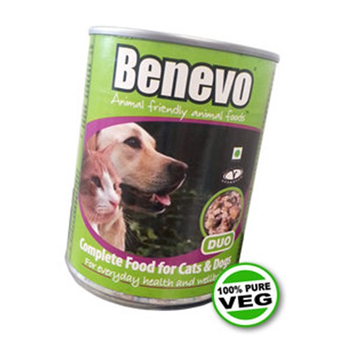 貓罐頭 狗罐頭 (369g)犬貓都可食用 素食寵物罐頭 含牛磺酸 英國Benevo