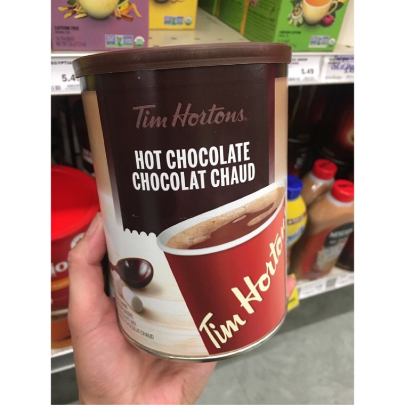 ［🇨🇦加拿大代購］ 加拿大國民咖啡店Tim Hortons 超好喝 熱巧克力粉 500g 罐裝
