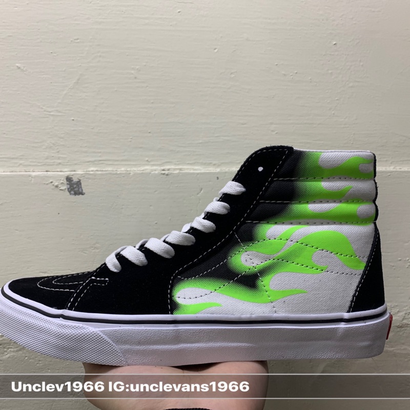 vans flame sk8 hi