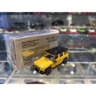 吉華科技 MINICHAMPS Mercedes-AMG G65 G-Class 2015 黃色 1/87