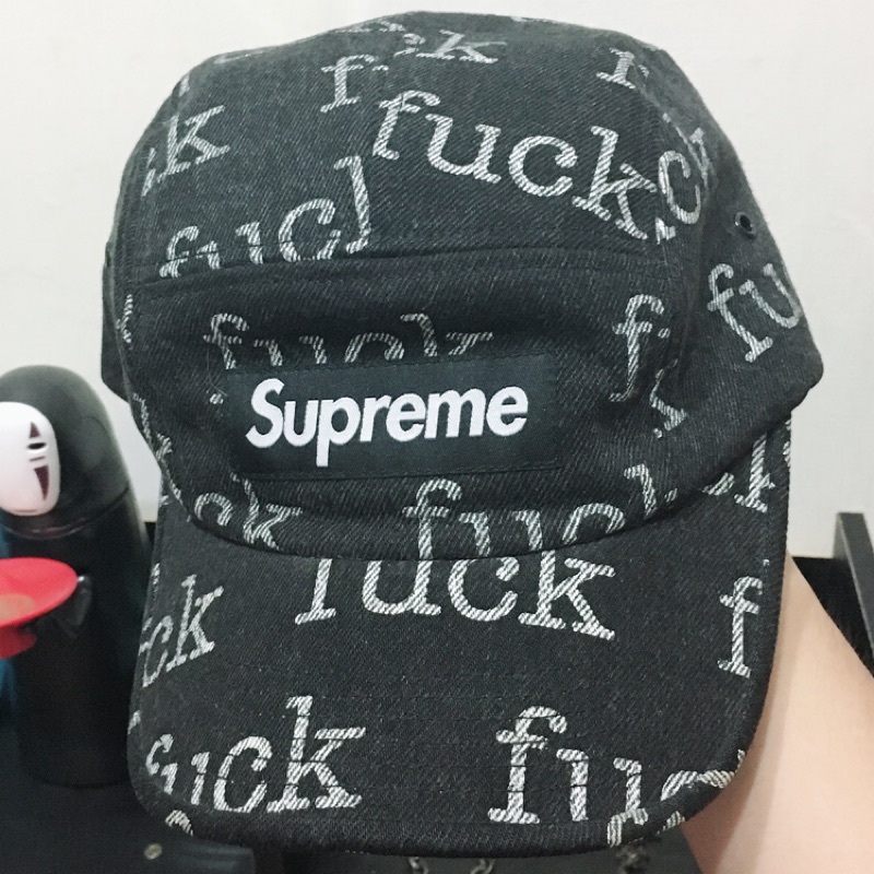 Supreme fuck 五分割帽