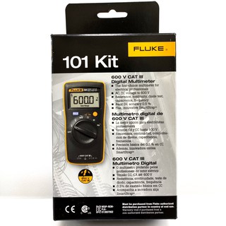 FLUKE 101 Kit 數位萬用錶 數位萬用表 數字萬用表 含智慧磁性多用途掛帶 福祿克 台灣公司貨 1年保固