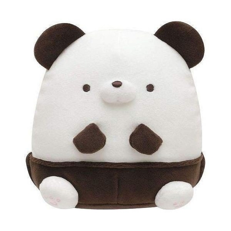 日本療癒品牌貓熊圓滾滾造型毛絨娃娃 玩偶