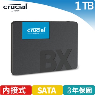 美光 Micron Crucial BX500 1TB SSD固態硬碟
