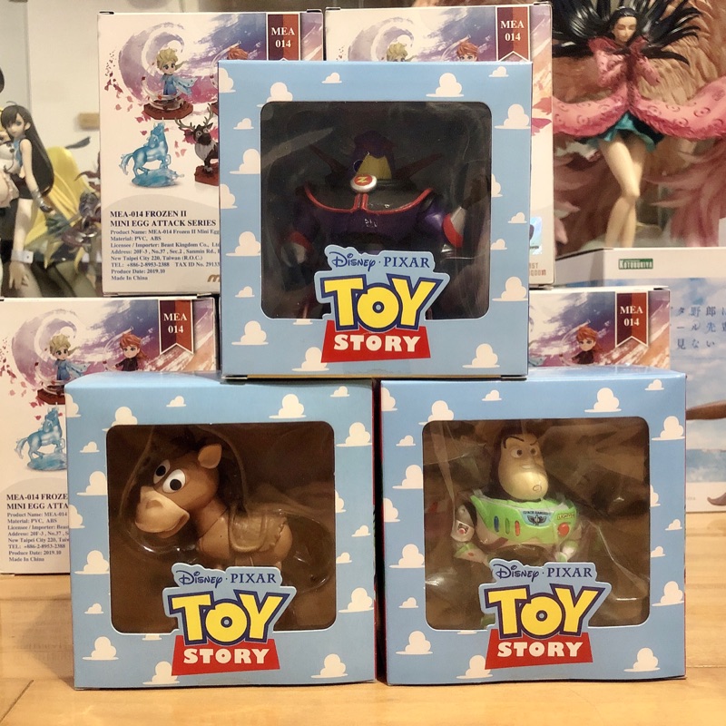 全新現貨野獸國玩具總動員mini Egg Mea 001 002 巴斯光年紅心宇宙邪惡大魔王札克迪士尼 蝦皮購物