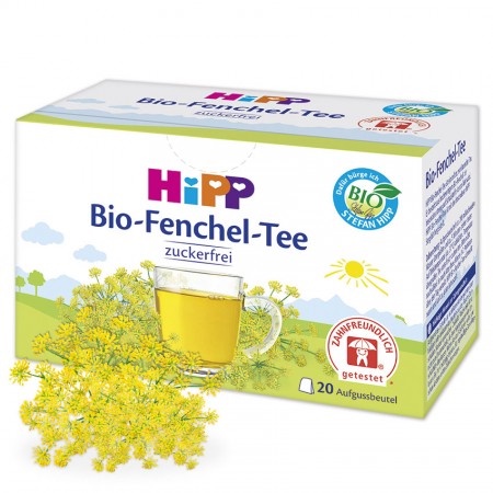 德國喜寶Hipp茴香茶 Fenchel-Tee 20入*5盒 共100茶包