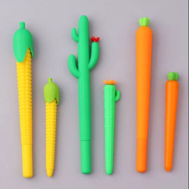 紅蘿蔔 玉米 可擦筆組 擦擦筆~贈 可擦中性筆芯一支