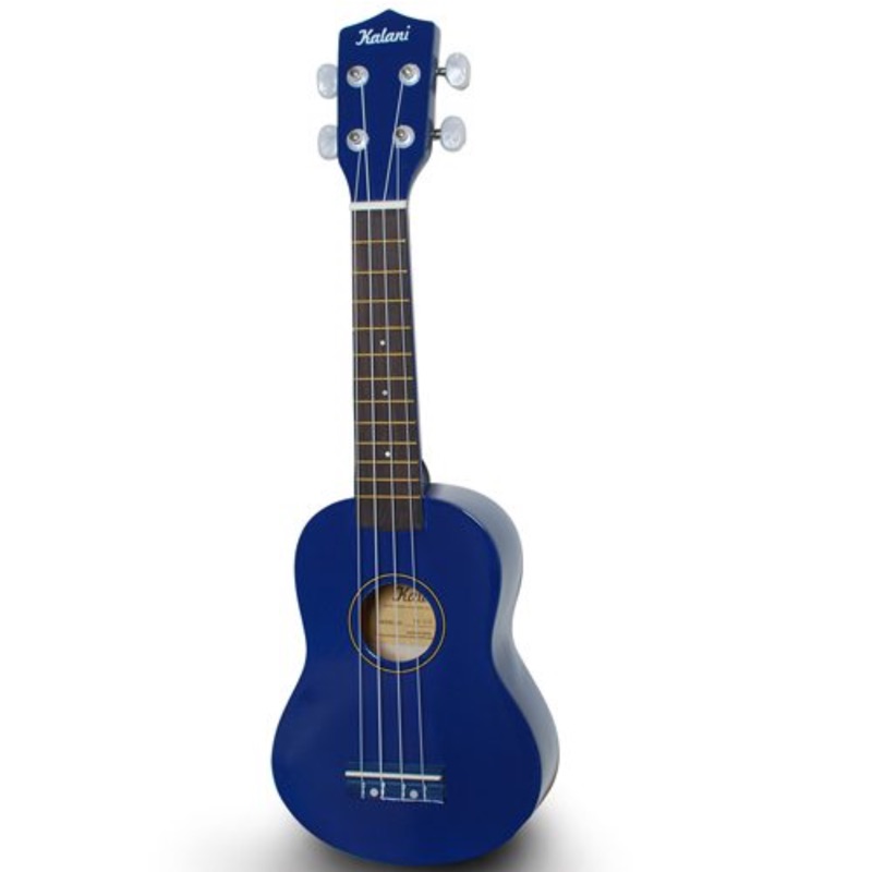 【Kalani 巴西品牌】21吋～深藍色！烏克麗麗含原廠琴袋