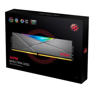 全新 威剛 XPG SPECTRIX D50 DDR4 3200 16G(8G*2) RGB 炫光