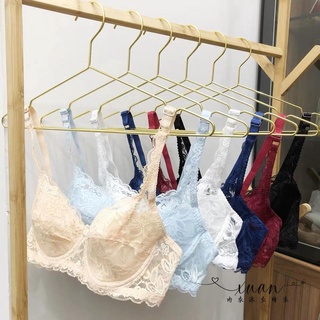 Xuan♥ 夏季超薄內衣女聚攏收副乳防下垂蕾絲文胸大胸顯小文胸