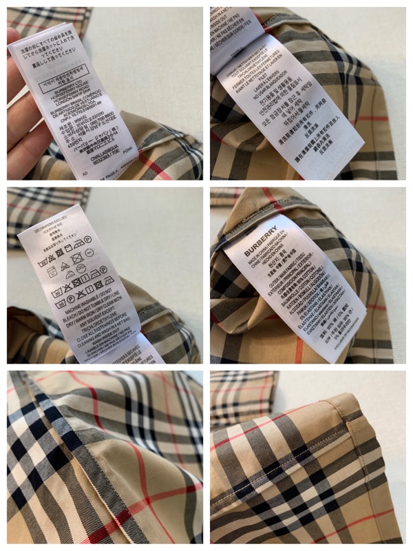 burberry dry cleaning