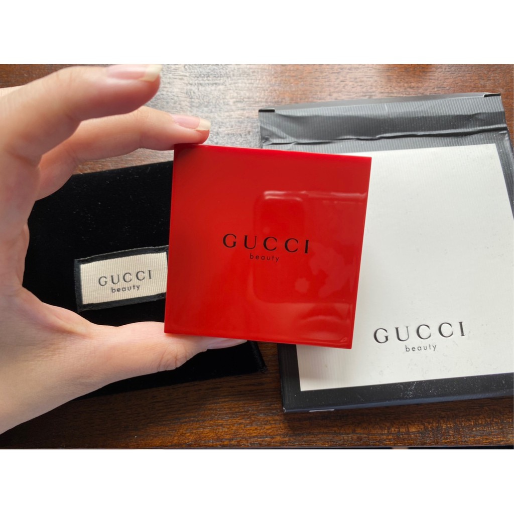 GUCCI 小鏡子 紅色