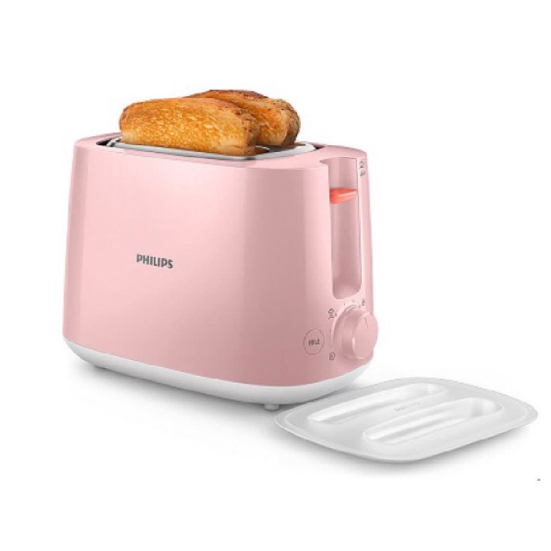 飛利浦-Philips-HD2584-烤麵包機-粉紅色