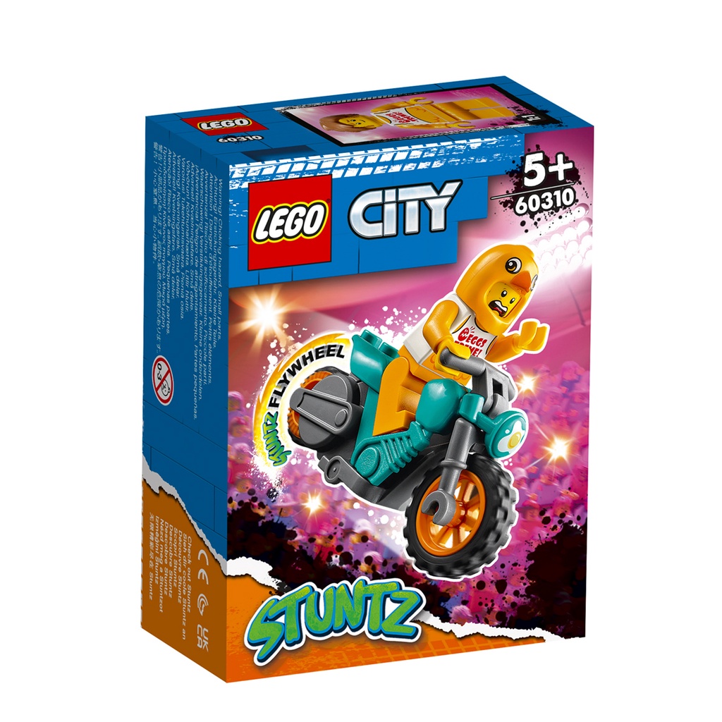 LEGO 60310 小雞特技摩托車 城鎮系列【必買站】樂高盒組