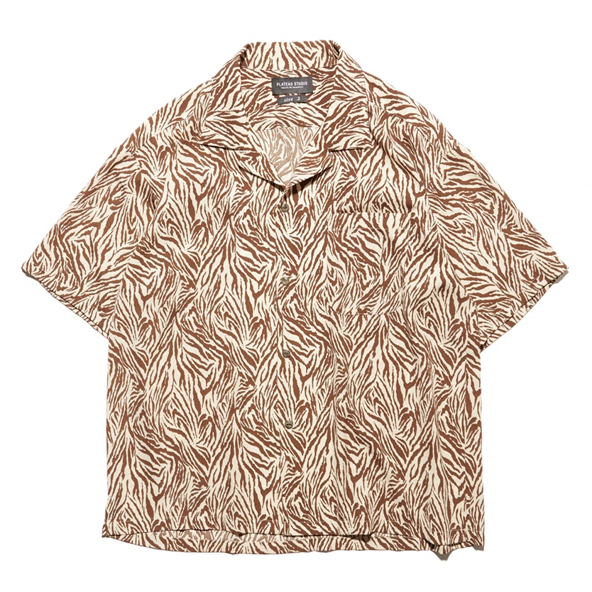 [INNOCENTHOOD] PLATEAU STUDIO ZEBRA PATTERN SHIRT / 現貨