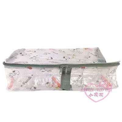 ♥小玫瑰日本精品♥史努比 透明衣物收納箱 玩具收納 布偶收納 居家收納~8